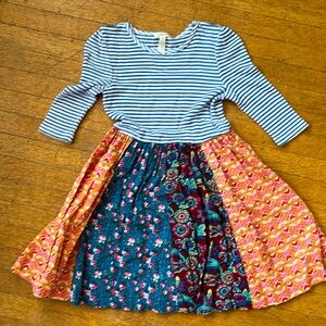 Matilda Jane size 10 dress 3/4 sleeve, perfect for school photos! So cute